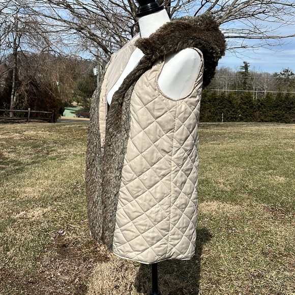 Zara Basic Parka 2 pc set Khaki Tan Coat Women's Size Medium - Picture 13 of 15